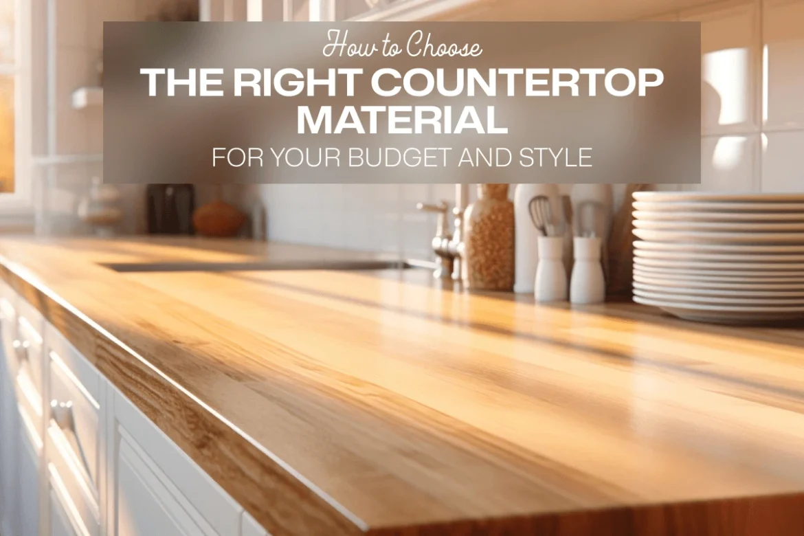 How to Choose the Right Countertop Material for Your Budget and Style