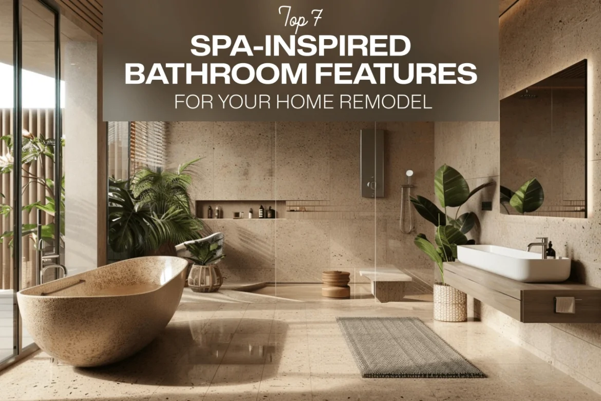Top 7 Spa-Inspired Bathroom Features for Your Home Remodel