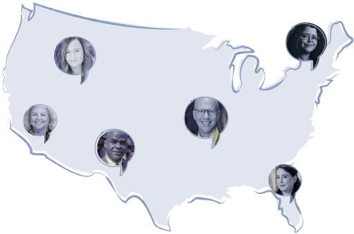 RE authors map